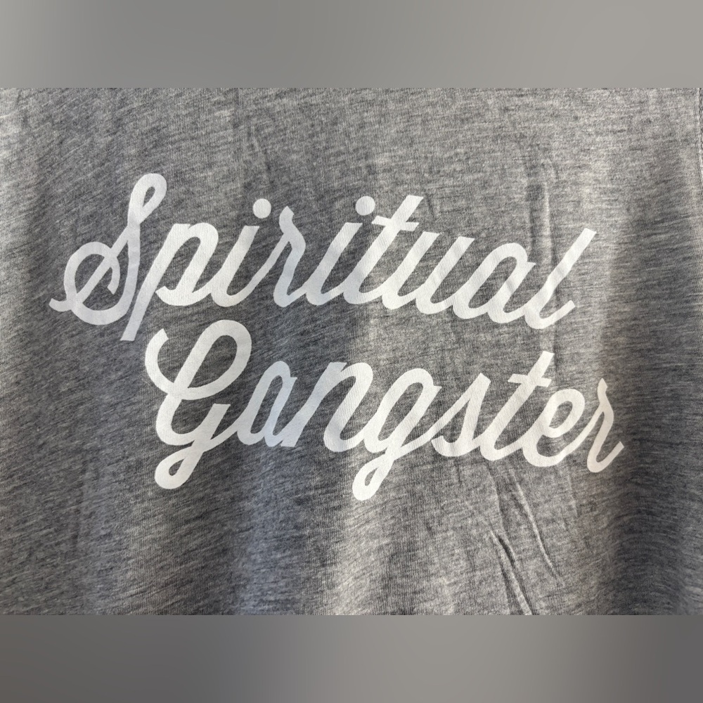 Spiritual Gangster Script Muscle Tank - Picture 3 of 6